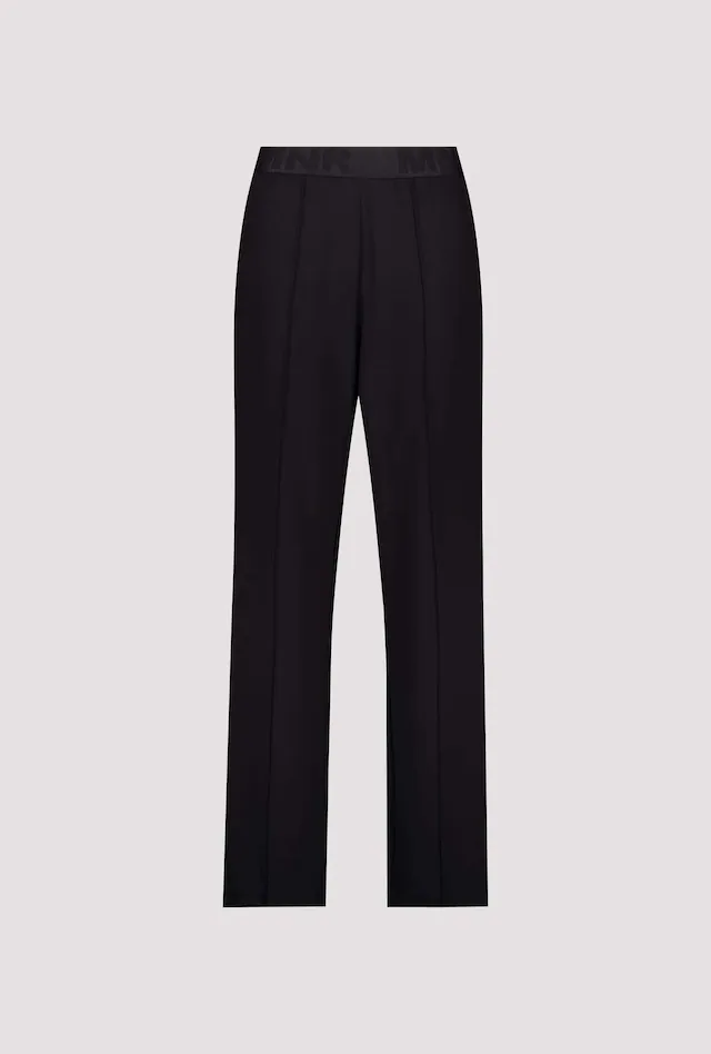 Monari Schlupfhose »Hose Bella Basic Regular« Regular fit mit elastischem Bund