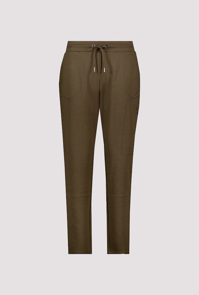 Monari Jogger Pants »Hose Basic Rippe 72cm« Regular fit mit Taschen