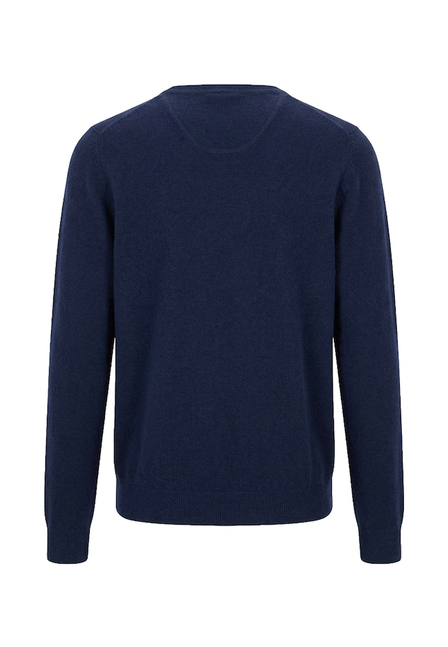 FYNCH-HATTON Strickpullover mit hochwertigem Kaschmiranteil, Rundhals, Casual Fit
