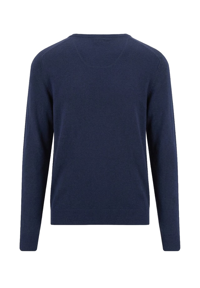 FYNCH-HATTON Strickpullover mit hochwertigem Kaschmiranteil, Rundhals, Casual Fit