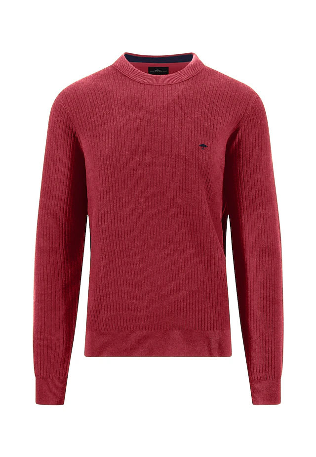 FYNCH-HATTON Strickpullover mit Logo-Stickerei