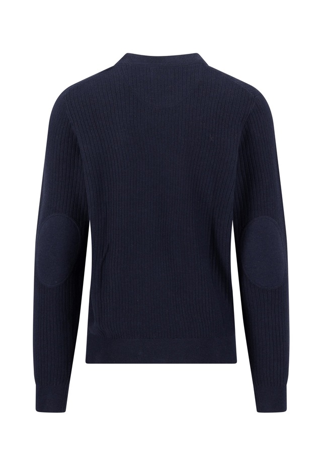 FYNCH-HATTON Strickpullover mit Logo-Stickerei