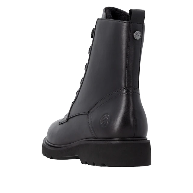 Remonte Schnürboots Schnürstiefelette, Profilsohle, Blockabsatz