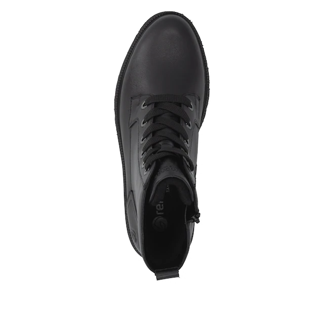 Remonte Schnürboots Schnürstiefelette, Profilsohle, Blockabsatz