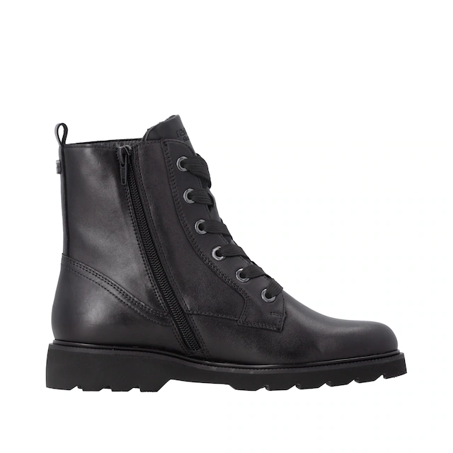 Remonte Schnürboots Schnürstiefelette, Profilsohle, Blockabsatz