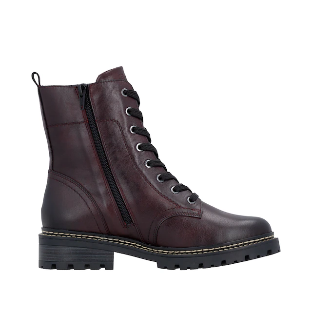 Remonte Schnürboots Schnürstiefelette mit Innenreißverschluss, TEX-Membrane