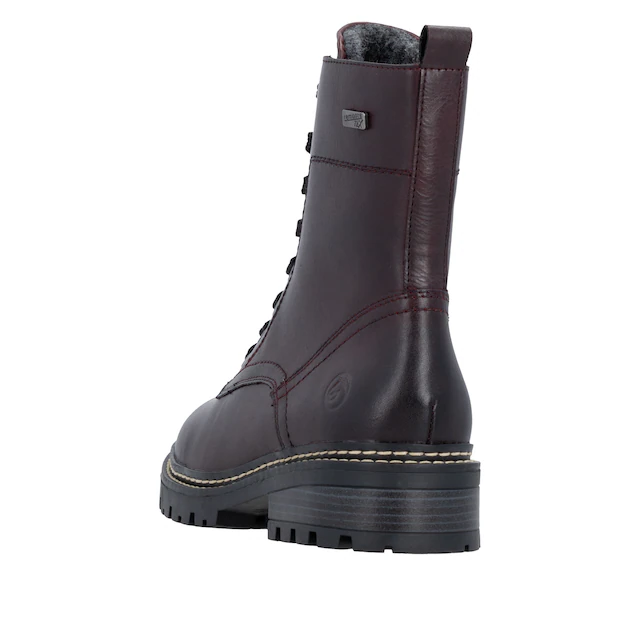 Remonte Schnürboots Schnürstiefelette mit Innenreißverschluss, TEX-Membrane