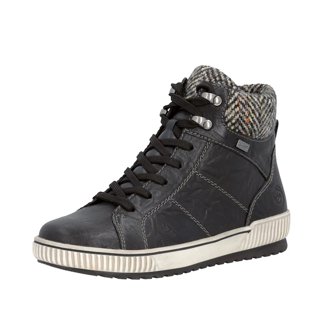 Remonte Winterboots Schnürboots mit wasserabweisender TEX-Membrane, Used-Optik