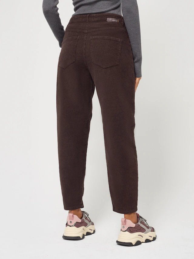 GANG Cordhose »94VIA« im Balloon Fit, hohe Taille