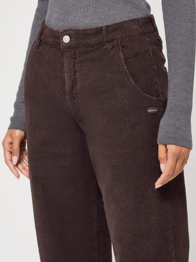 GANG Cordhose »94VIA« im Balloon Fit, hohe Taille