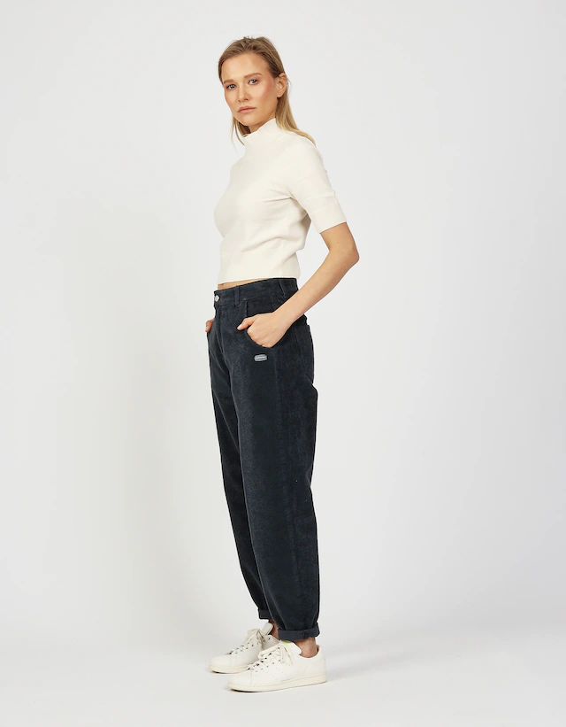 GANG Cordhose »94VIA« im Balloon Fit, hohe Taille