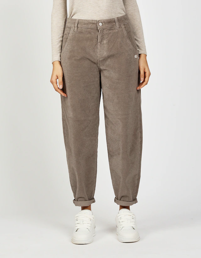 GANG Cordhose »94VIA« im Balloon Fit, hohe Taille