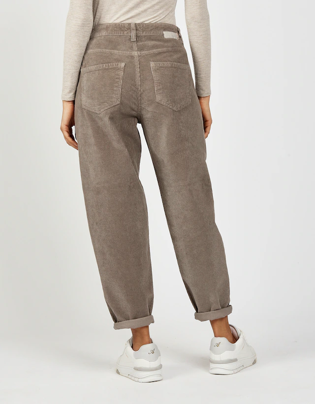 GANG Cordhose »94VIA« im Balloon Fit, hohe Taille