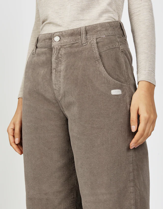 GANG Cordhose »94VIA« im Balloon Fit, hohe Taille