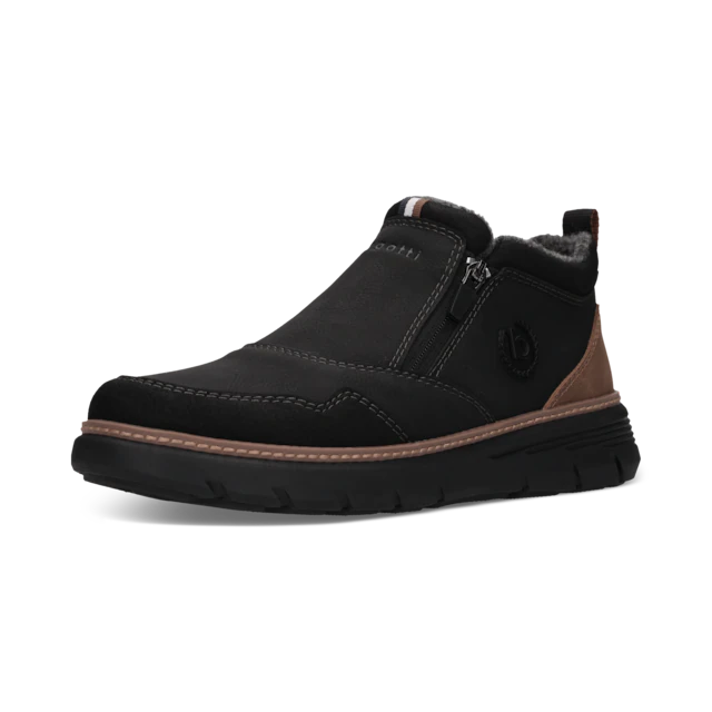 bugatti Slip-On Sneaker Stiefelette, Boots, High-Top-Sneaker mit Reißverschluss