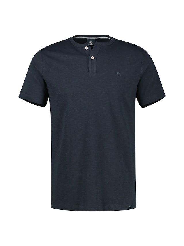 LERROS T-Shirt »T-Shirt mit Rundhalsausschnitt, grosse Größen« Herren T-Shirt Übergröße, 100% Baumwolle, Einfarbig, Kurzarm