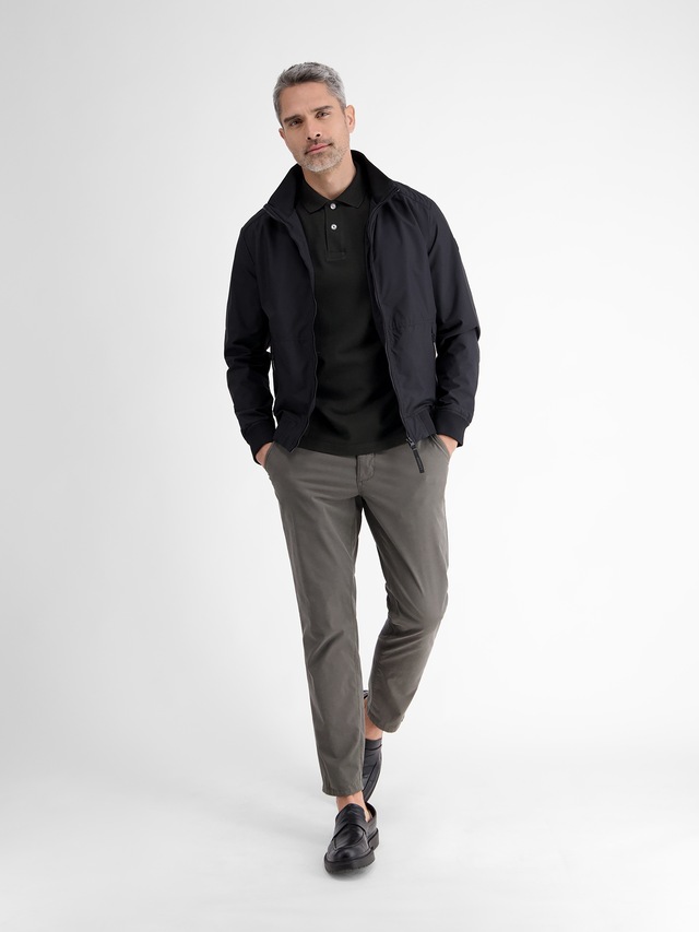LERROS Poloshirt »Poloshirt mit Waffelstruktur aus 100 % Baumwolle«