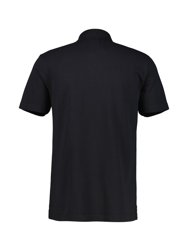 LERROS Poloshirt »Poloshirt mit Waffelstruktur aus 100 % Baumwolle«
