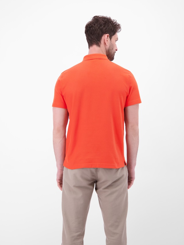 LERROS Poloshirt »Poloshirt mit Waffelstruktur aus 100 % Baumwolle«