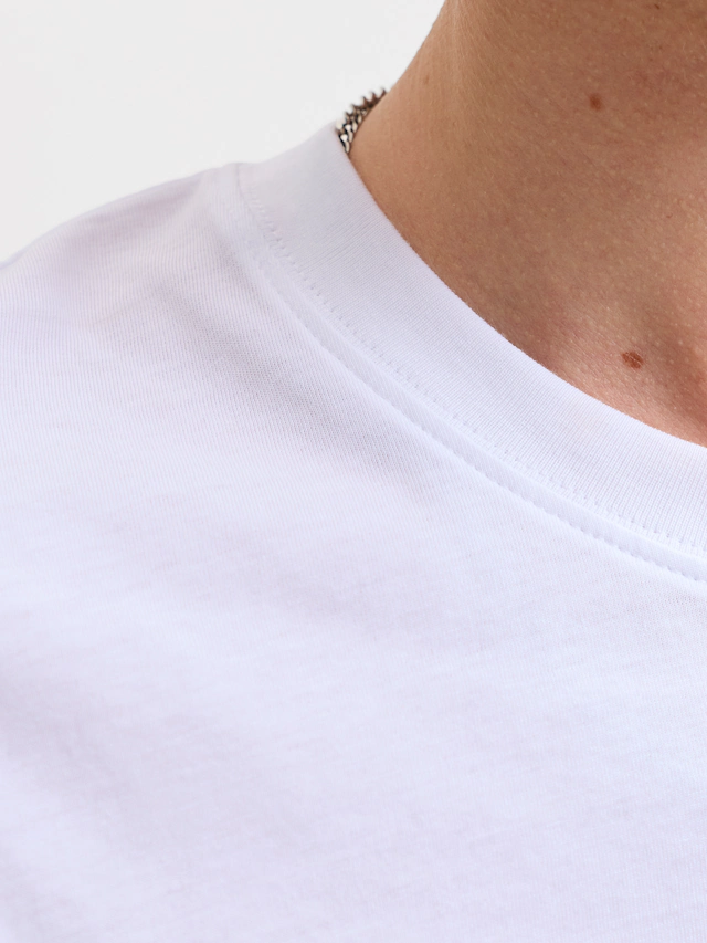 Jack & Jones T-Shirt »JJEDENVER LOGO TEE SS O-NECK SN« Baumwolle, relaxed fit