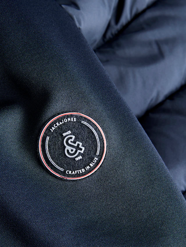 Jack & Jones Steppjacke »JJETATE HYBRID JACKET« Kunstfaser, regular fit