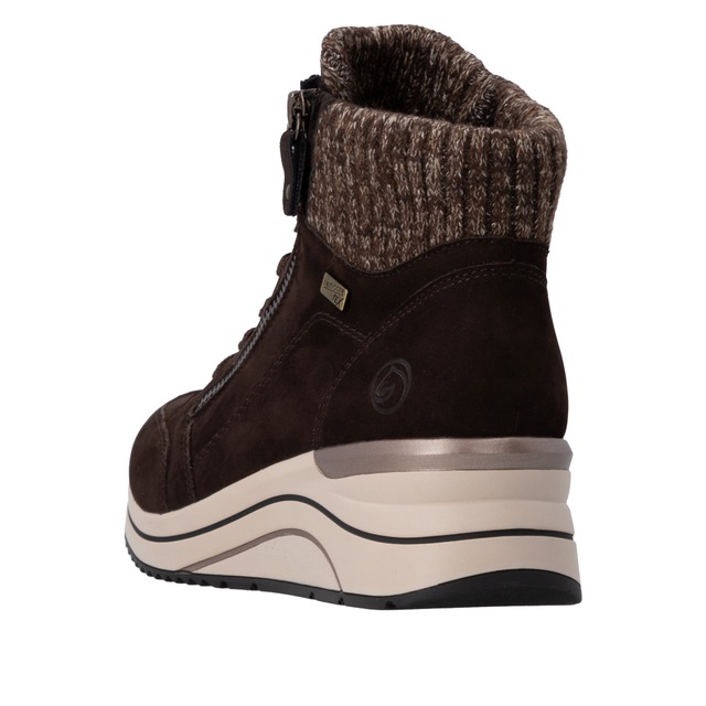 Remonte Keilstiefelette Keilboots, Schnürstiefelette mit wasserabweisender TEX-Membrane