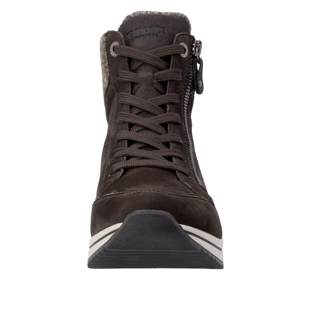 Remonte Keilstiefelette Keilboots, Schnürstiefelette mit wasserabweisender TEX-Membrane