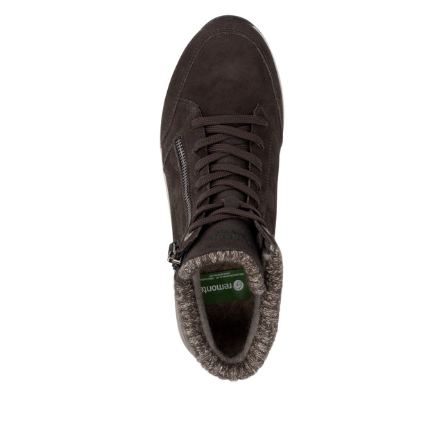 Remonte Keilstiefelette Keilboots, Schnürstiefelette mit wasserabweisender TEX-Membrane