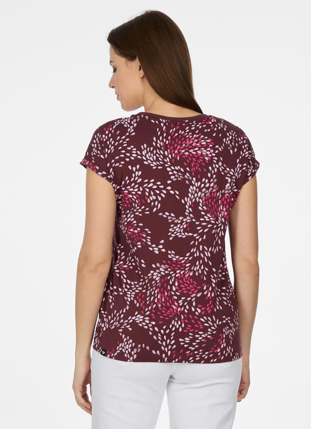 Ragwear Kurzarmshirt »DIONA PRINT« T-Shirt mit buntem Allover-Print