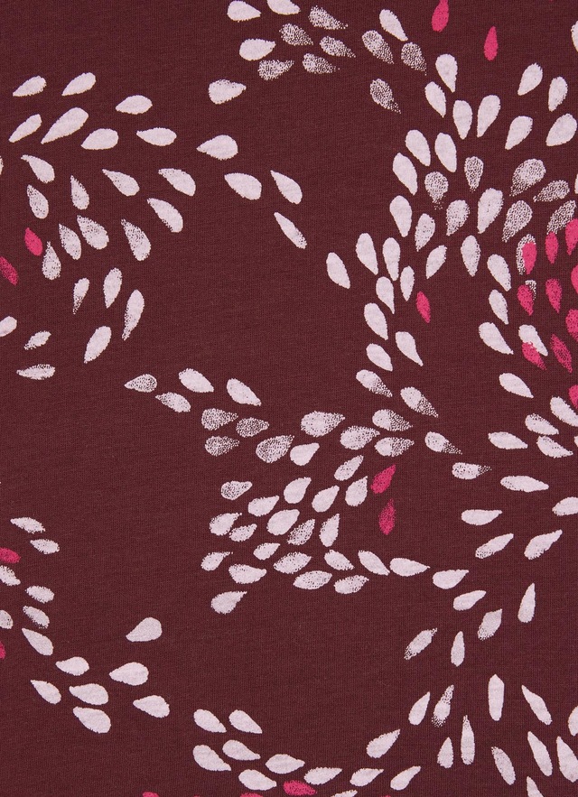 Ragwear Langarmshirt »SHIMONA LONG PRINT« aus weich fließender Baumwoll-Modal-Mischung und mit allover Print