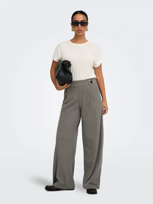 JDY Cordhose »JDYGEGGO CORD PANT JRS NOOS« Polyester, loose fit