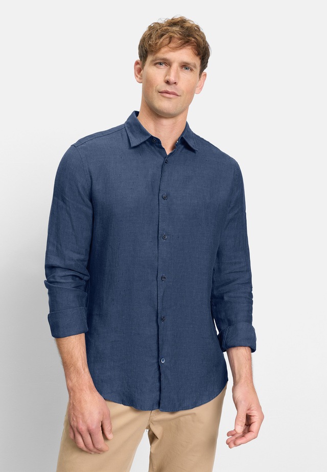 OLYMP Langarmhemd »OLYMP Casual, Regular Fit, Kent«