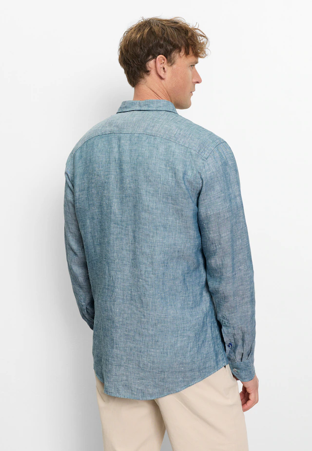 OLYMP Langarmhemd »OLYMP Casual, Regular Fit, Kent«