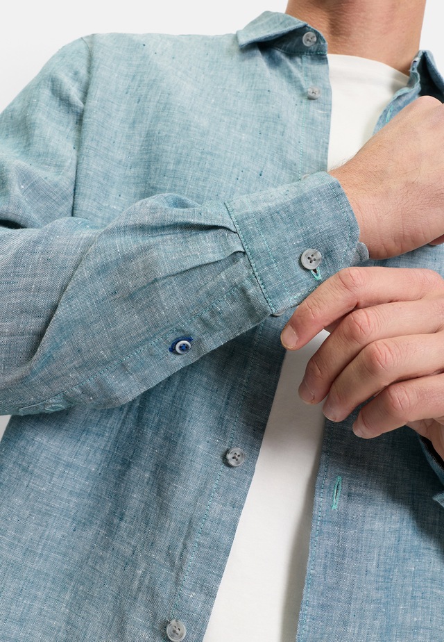 OLYMP Langarmhemd »OLYMP Casual, Regular Fit, Kent«