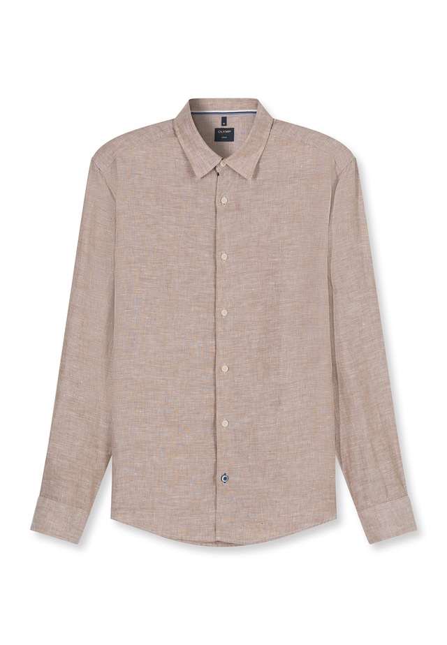 OLYMP Langarmhemd »OLYMP Casual, Regular Fit, Kent«