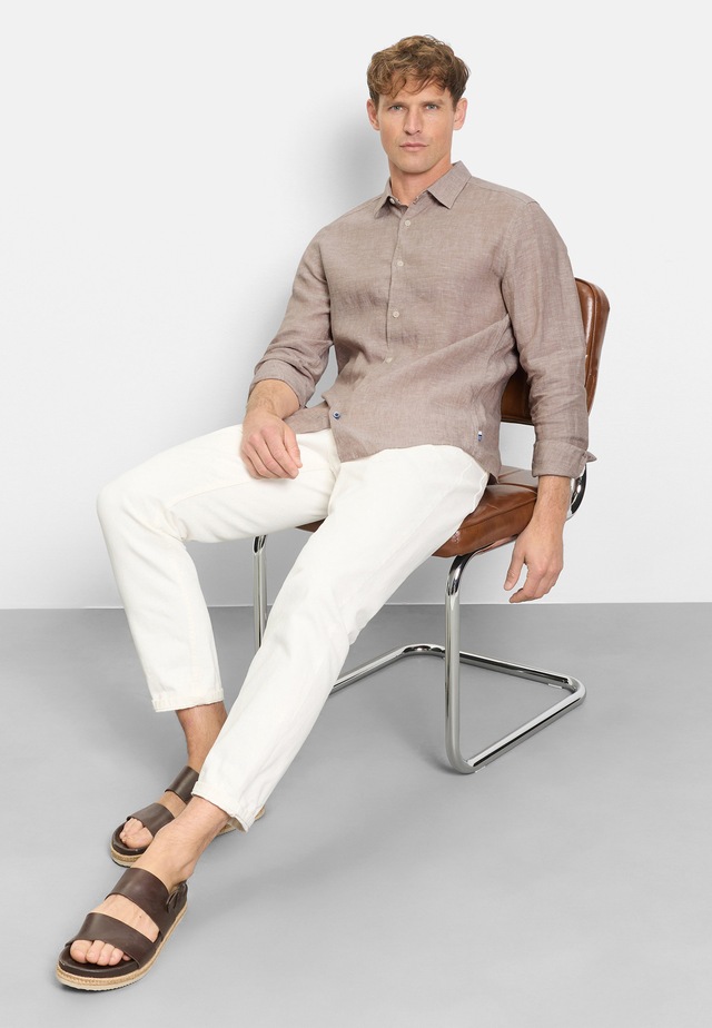 OLYMP Langarmhemd »OLYMP Casual, Regular Fit, Kent«