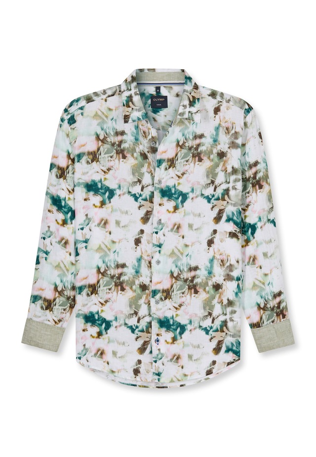 OLYMP Langarmhemd »OLYMP Casual, Regular Fit, Kent«