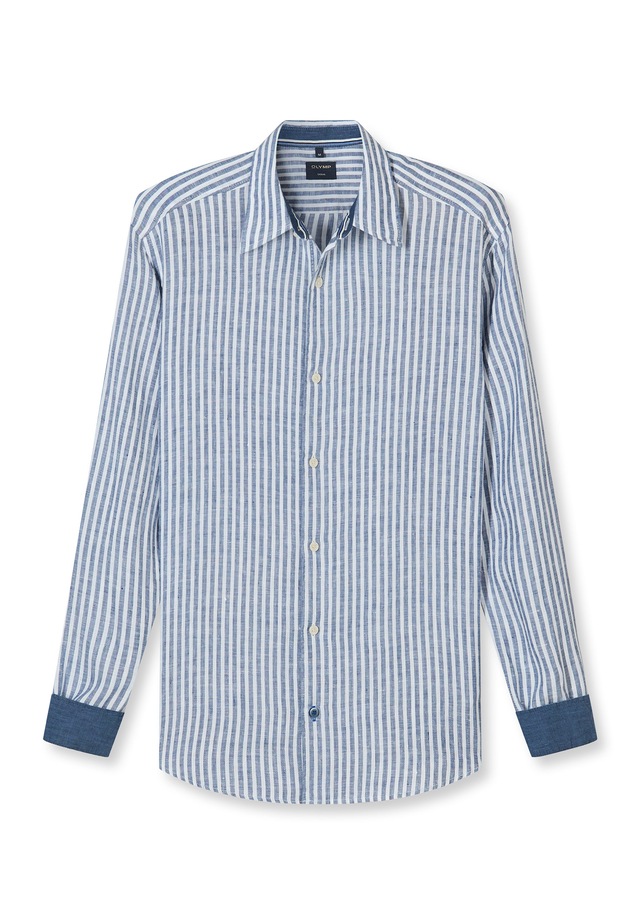 OLYMP Langarmhemd »OLYMP Casual, Regular Fit, Kent«