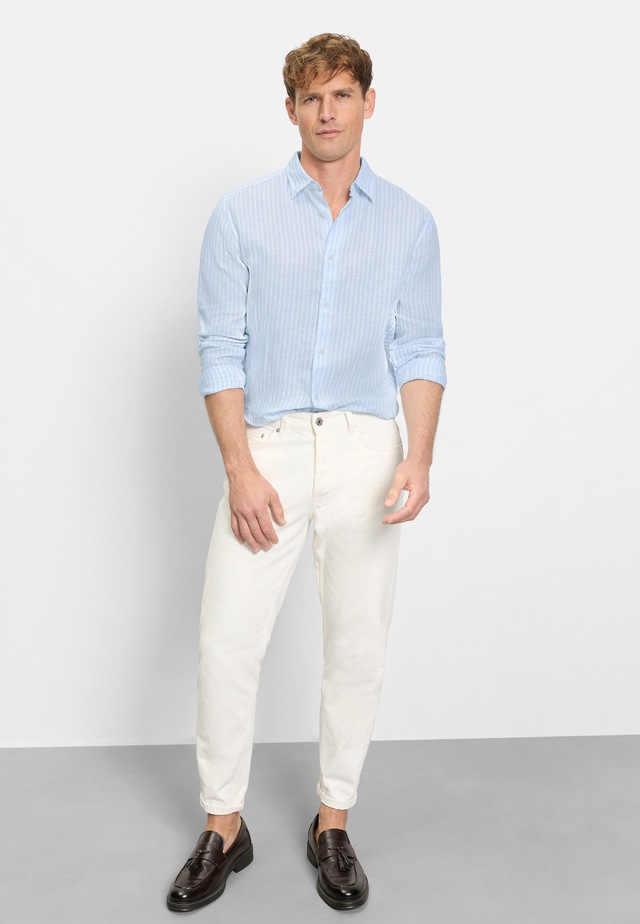 OLYMP Langarmhemd »OLYMP Casual, Regular Fit, Kent«