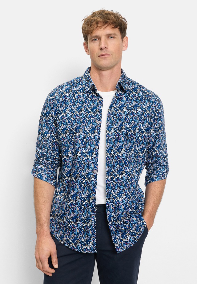 OLYMP Langarmhemd »OLYMP Casual, Regular Fit, Kent«