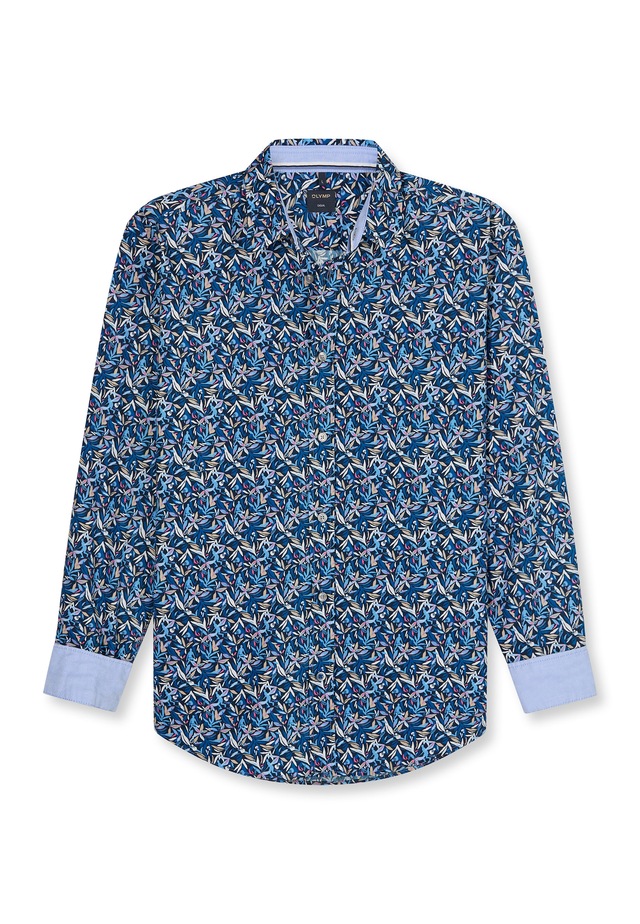 OLYMP Langarmhemd »OLYMP Casual, Regular Fit, Kent«