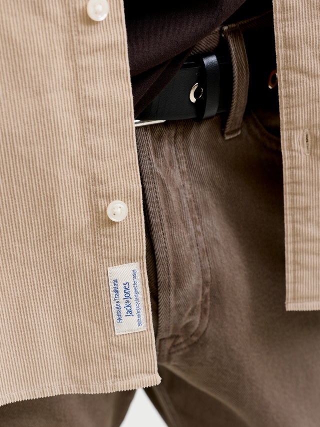 Jack & Jones Langarmhemd »JJEFIELD CORD SHIRT LS SN« Baumwolle, regular fit