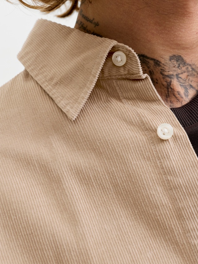 Jack & Jones Langarmhemd »JJEFIELD CORD SHIRT LS SN« Baumwolle, regular fit