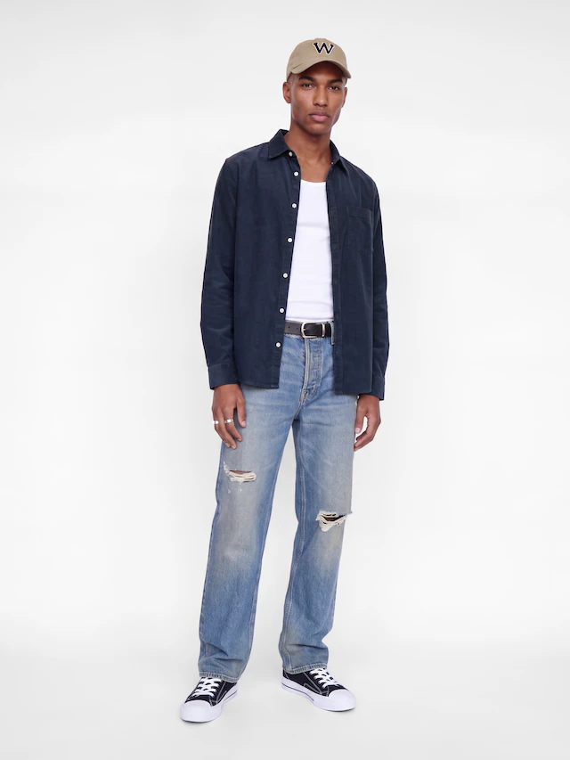Jack & Jones Langarmhemd »JJEFIELD CORD SHIRT LS SN« Baumwolle, regular fit
