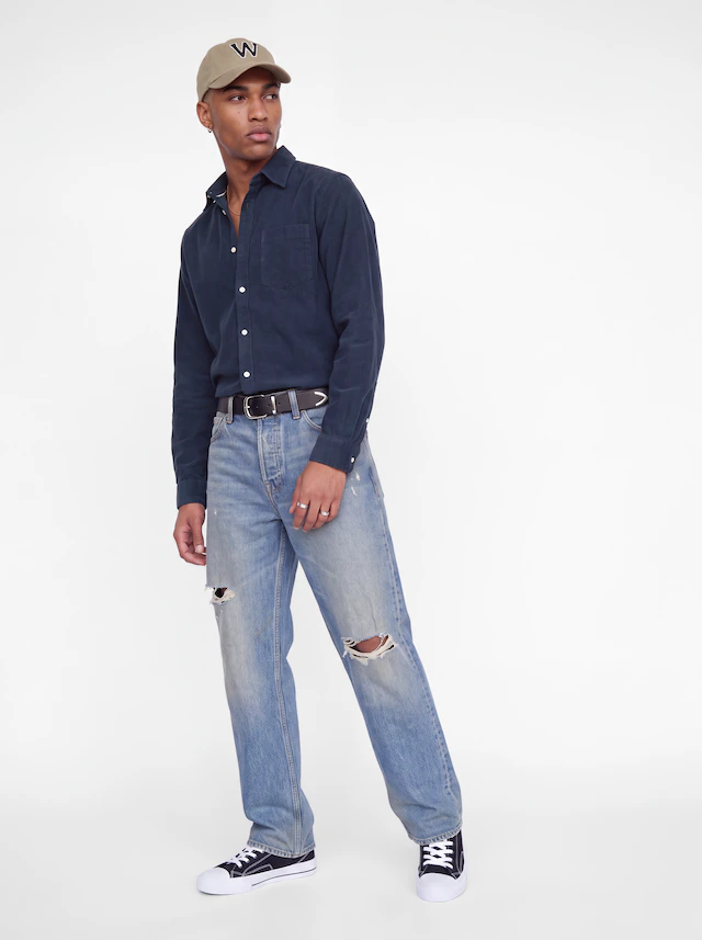 Jack & Jones Langarmhemd »JJEFIELD CORD SHIRT LS SN« Baumwolle, regular fit