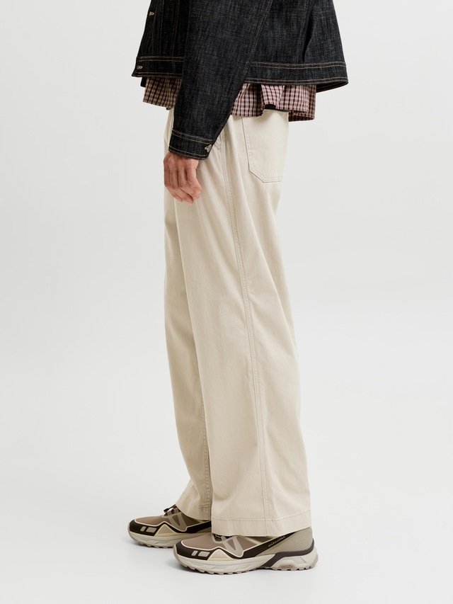 Jack & Jones Chinos »JPSTBILL DREW CHINO NOOS« Baumwolle, weit geschnitten