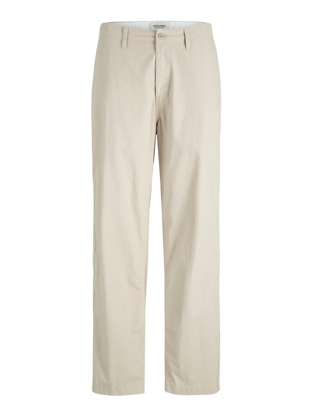 Jack & Jones Chinos »JPSTBILL DREW CHINO NOOS« Baumwolle, weit geschnitten