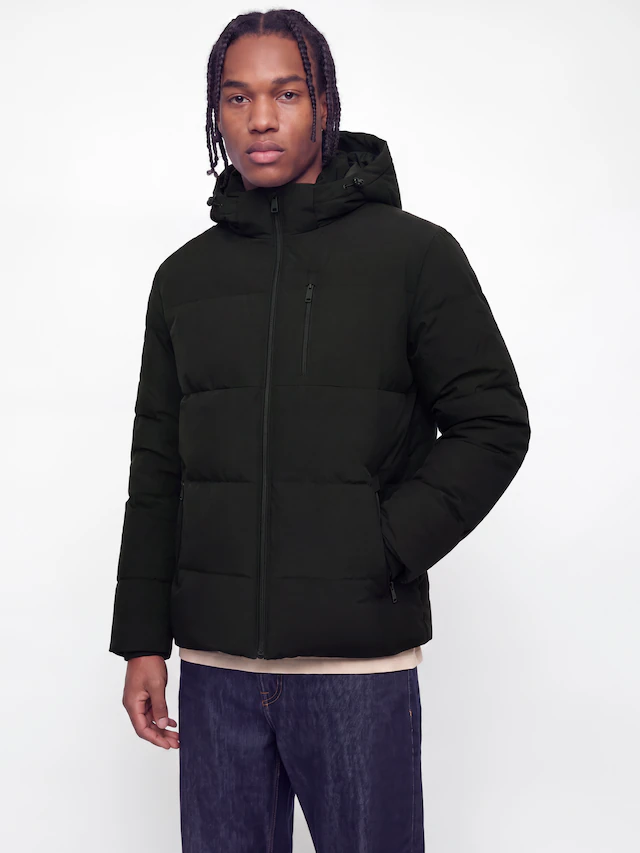 Jack & Jones Steppjacke »JJEBECKS PUFFER SN« mit Kapuze Kunstfaser, regular fit