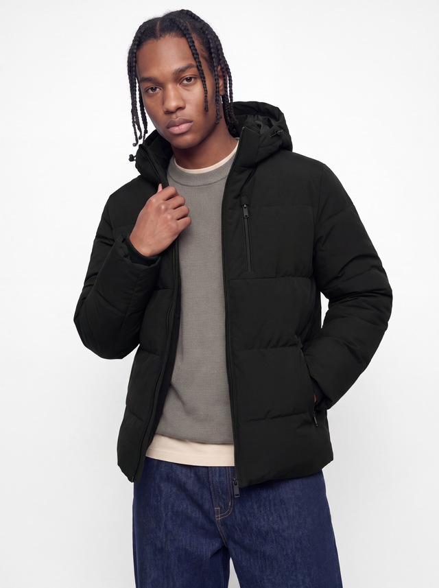 Jack & Jones Steppjacke »JJEBECKS PUFFER SN« mit Kapuze Kunstfaser, regular fit