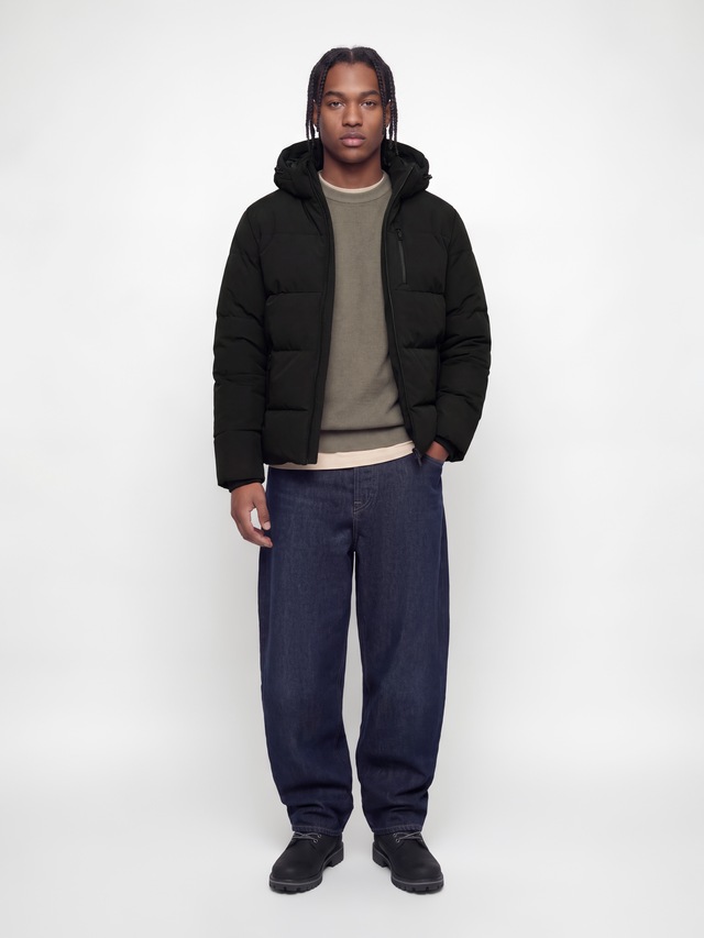 Jack & Jones Steppjacke »JJEBECKS PUFFER SN« mit Kapuze Kunstfaser, regular fit